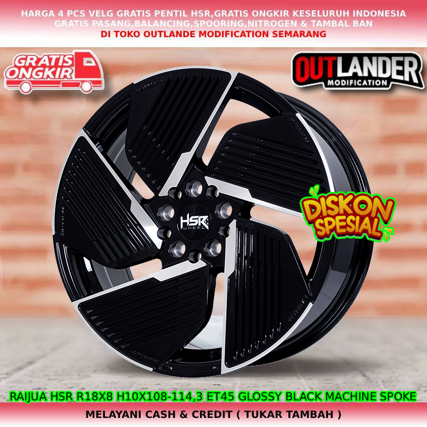 Velg ring18 velg mobil Gwm Ora3| Sportage| Sorento| Freelander| Lexus ES| LS| dll hsr raijua R18