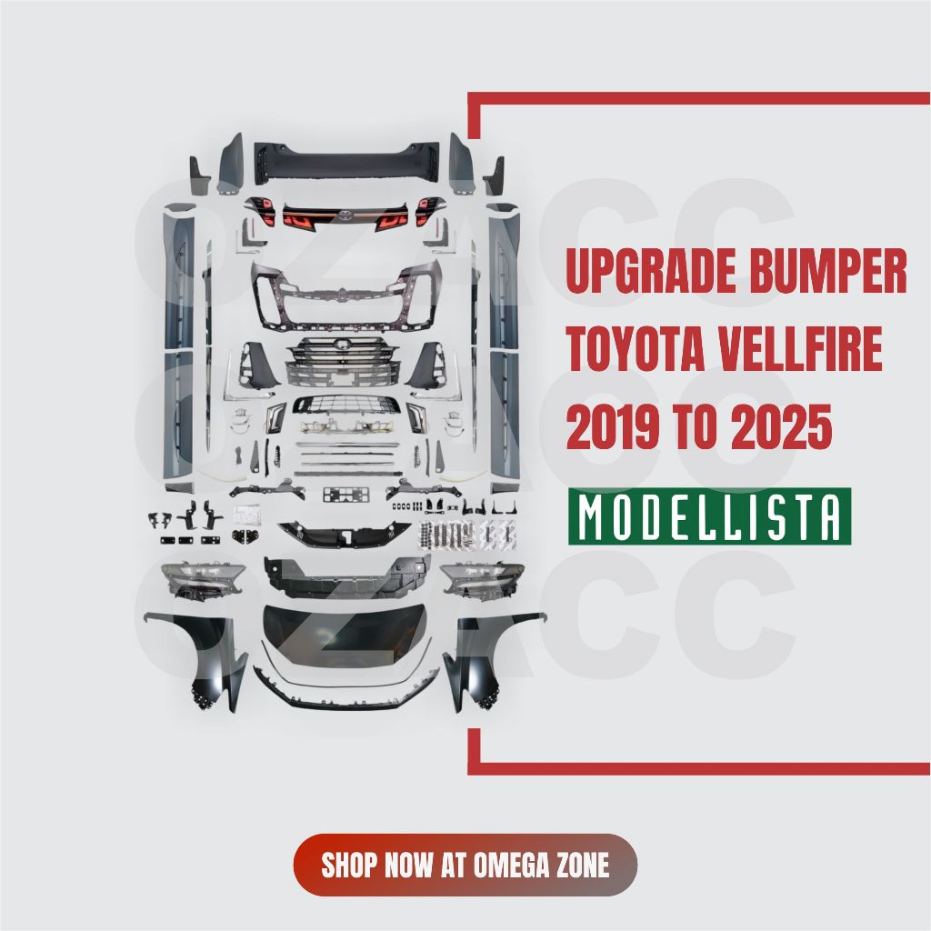 UPGRADE TOYOTA VELLFIRE 2015 - 2020 TO MODELLISTA CBU ATPM
