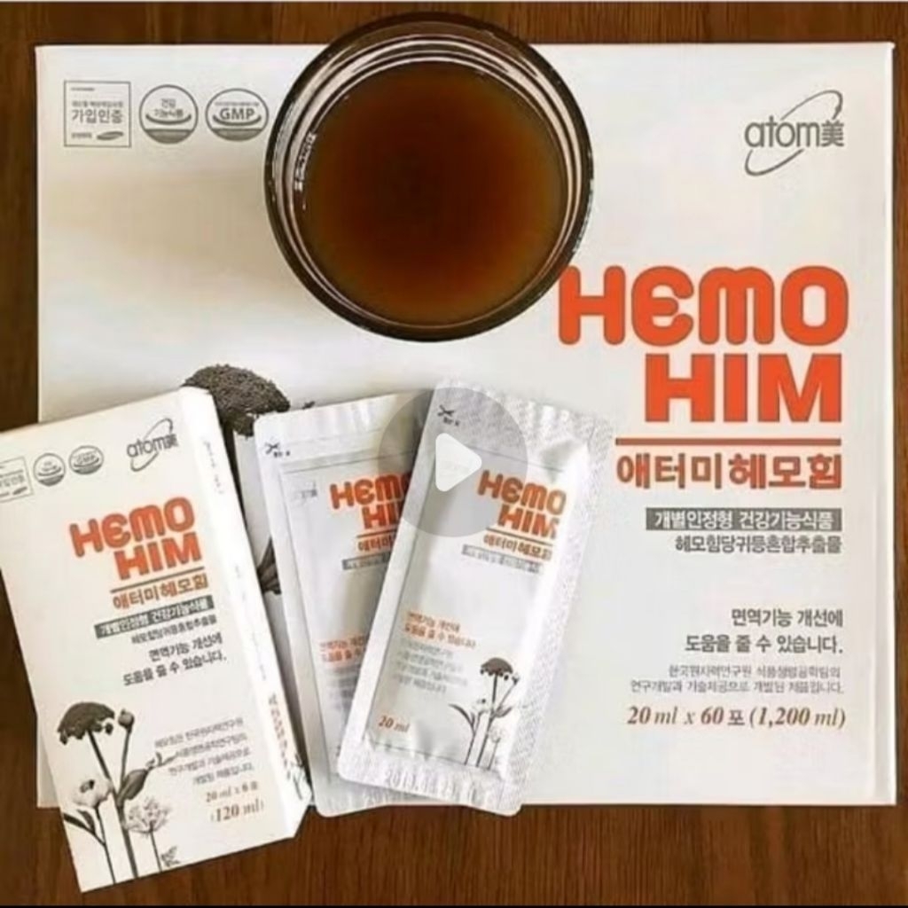Hemohim 1 box isi 6 sachet