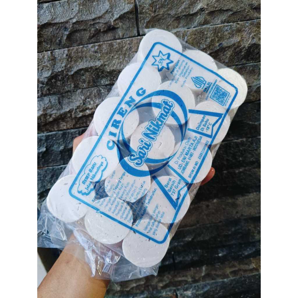 Cireng Koin Sari Nikmat / Cireng Koin 737gram isi 105pc