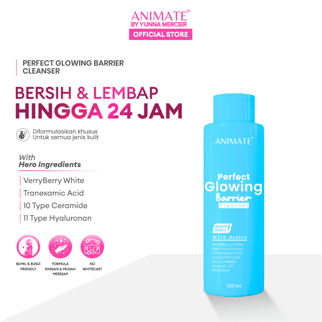 Animate Perfect Glowing Barrier Cleanser 100 ml