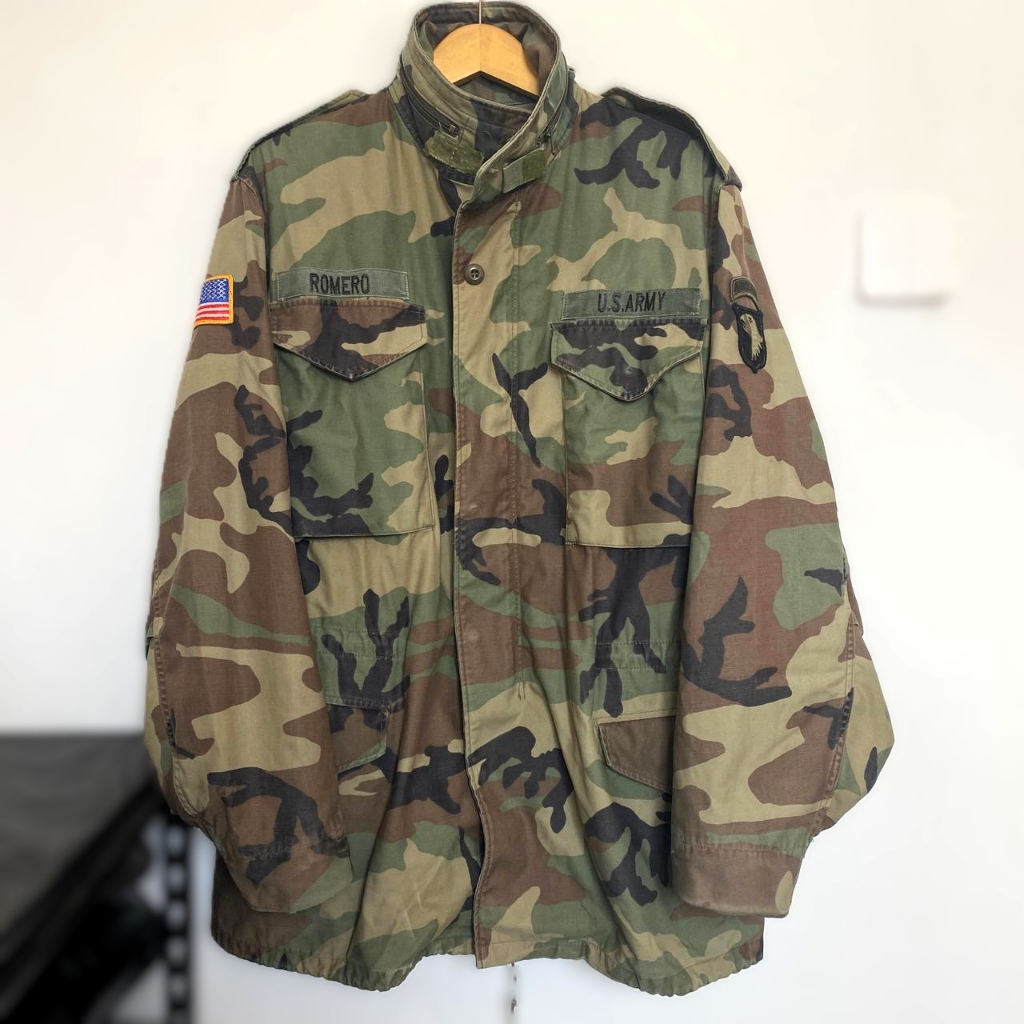 U.S. Army Woodland Camo M-65 Field Coat – SO-SEW STYLES INC.