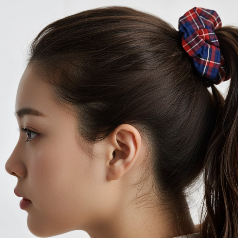 Scrunchie Scrunchies Regina / Karet Kunciran Ikat Rambut Cepol Fashion Wanita Seri Regina Pacis Reci