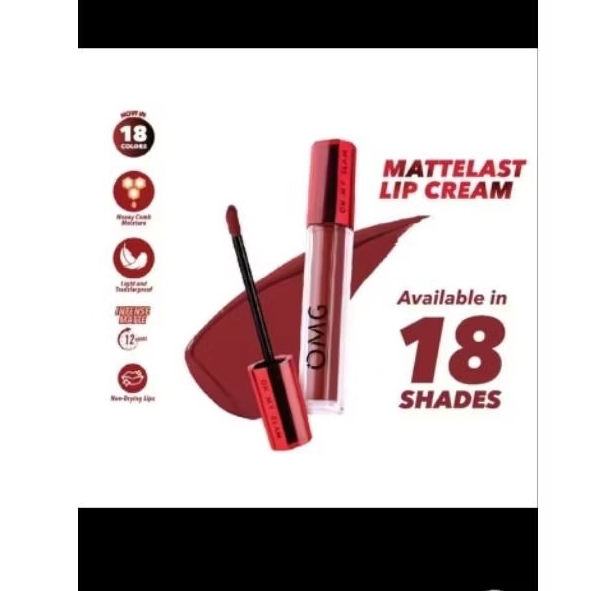lip cream OMG murah original