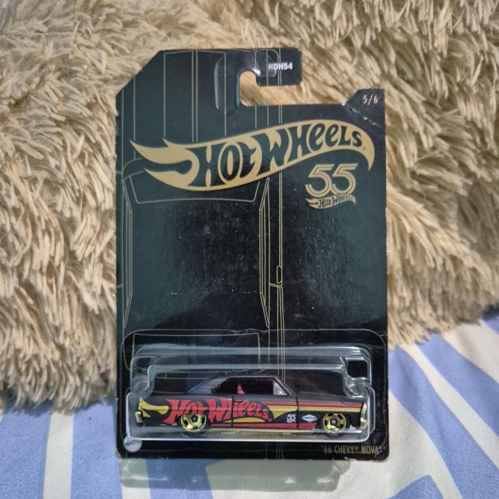 HOT WHEELS 66 CHEVY NOVA 55TH ANNIVERSARY