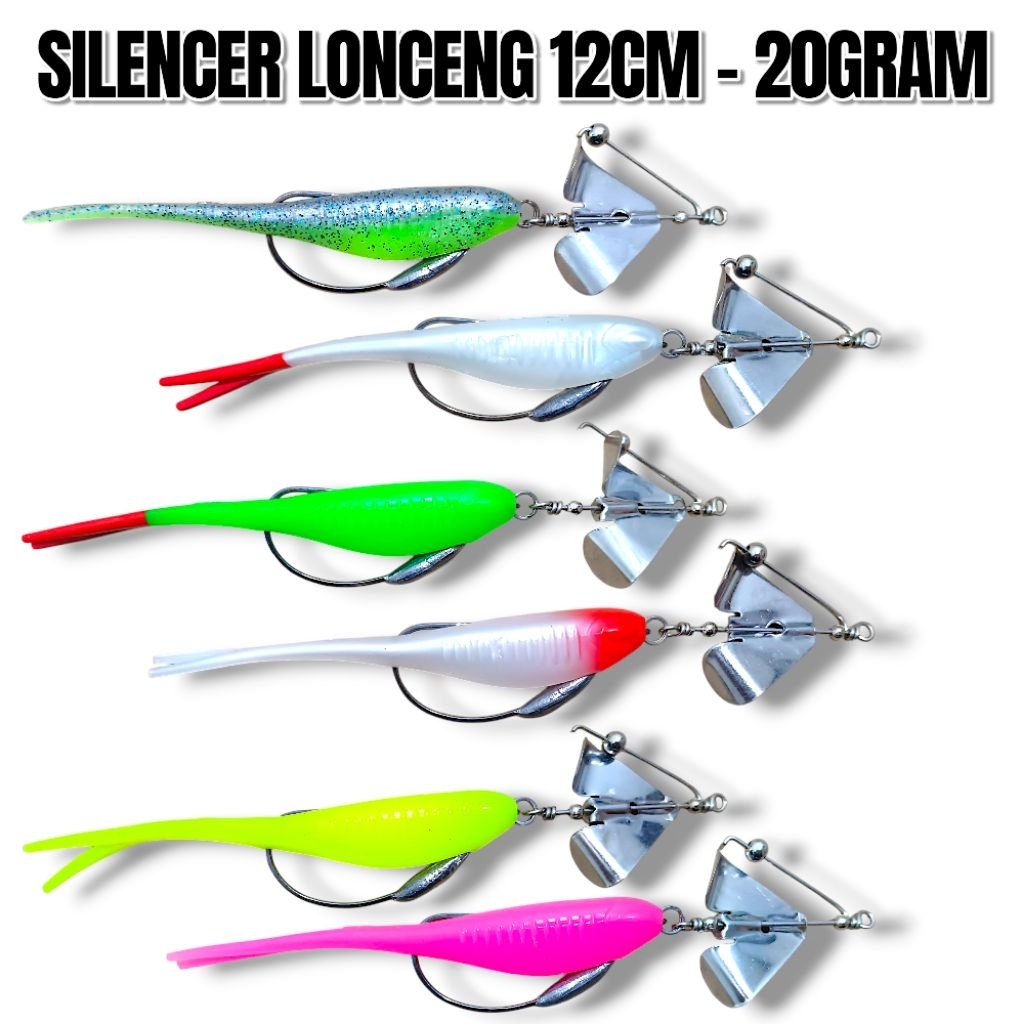 TEKTOK SILENCER. AILENCER LONCENG. umpan casting toman