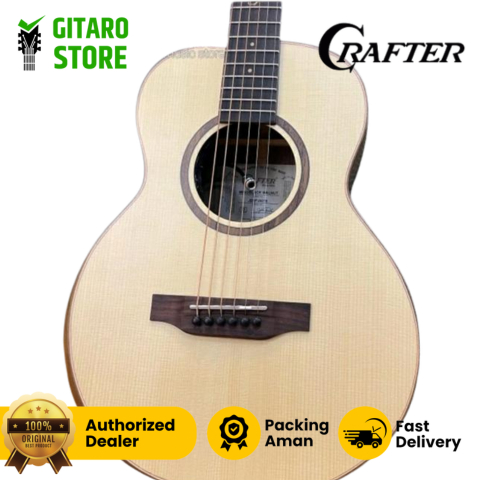 Gitar Akustik Elektrik Junior Crafter Mino Black Walnut Original