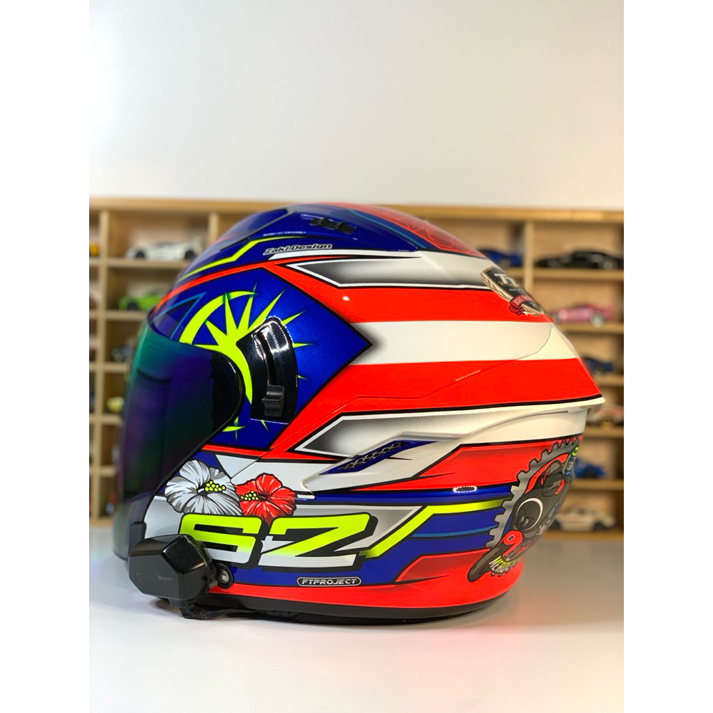 RARE Helm KYT NFJ Merdeka 62 Malaysia Collector Edition Bekas Preloved