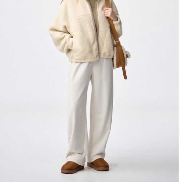 PO jepang - Celana Sweat Barrel Leg GU