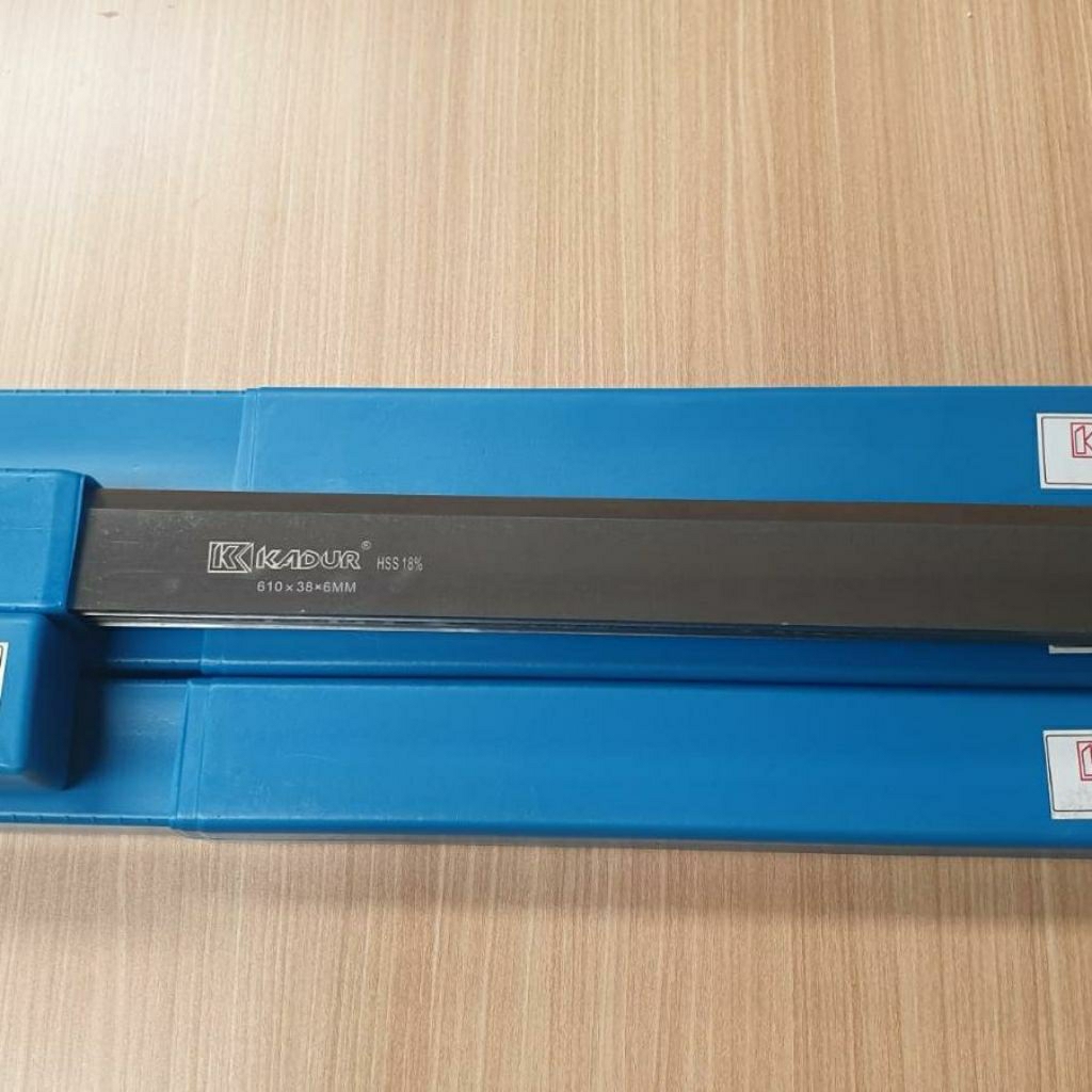 Pisau Rajang Planer Baja HSS 18% Kadur Original