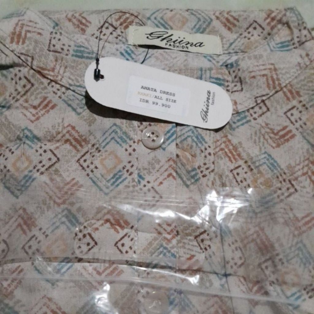 PROMO Anata Dress By Ghina Fashion/Rayon Premium Adem/Dress Motif Cantik