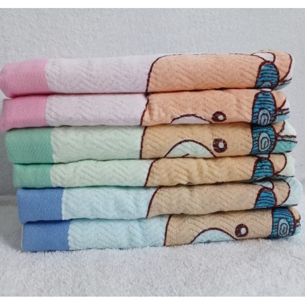 TERACOTTA19 - Handuk mandi anak bayi DIXON WORLD 60×120 [1 PCS]