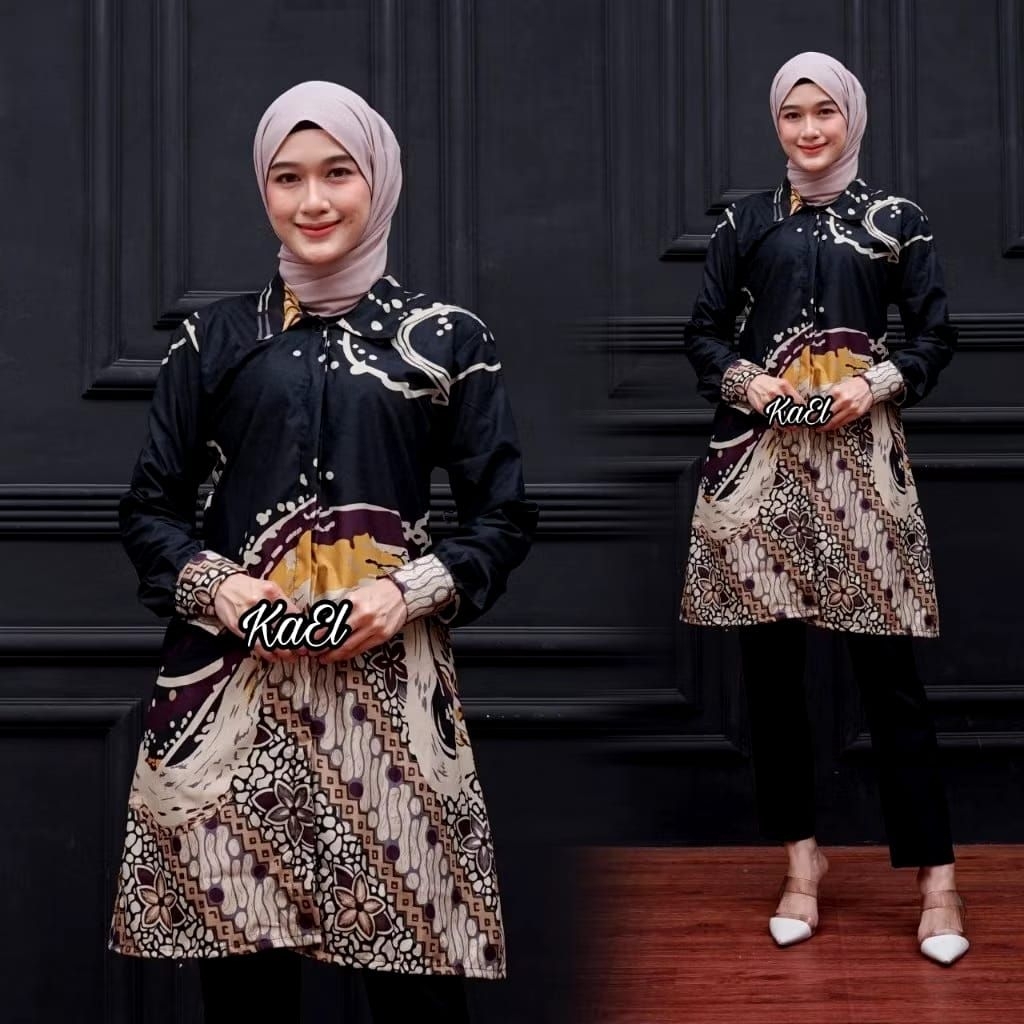 Bajoe Tunic Tunik Atasan Wanita Pakaian Kmj Tunikk Terbaru Perempuan Cewe Kemja Baju Tunix 2025 Baju
