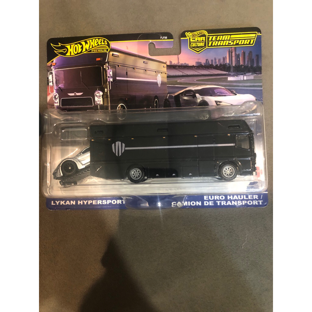 Hotwheels lykan hypersport euro hauler teamtransport