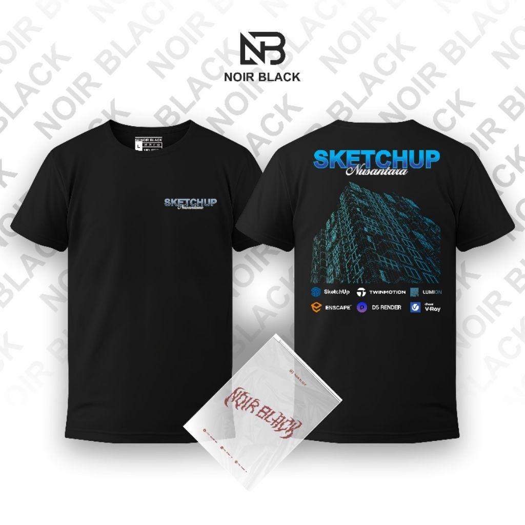 Kaos Sketchup Nusantara