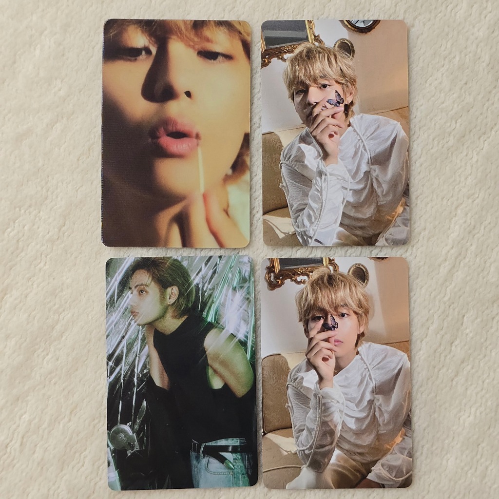 Dicon Vicon Type C BTS V Lenticular Photocard PC Set