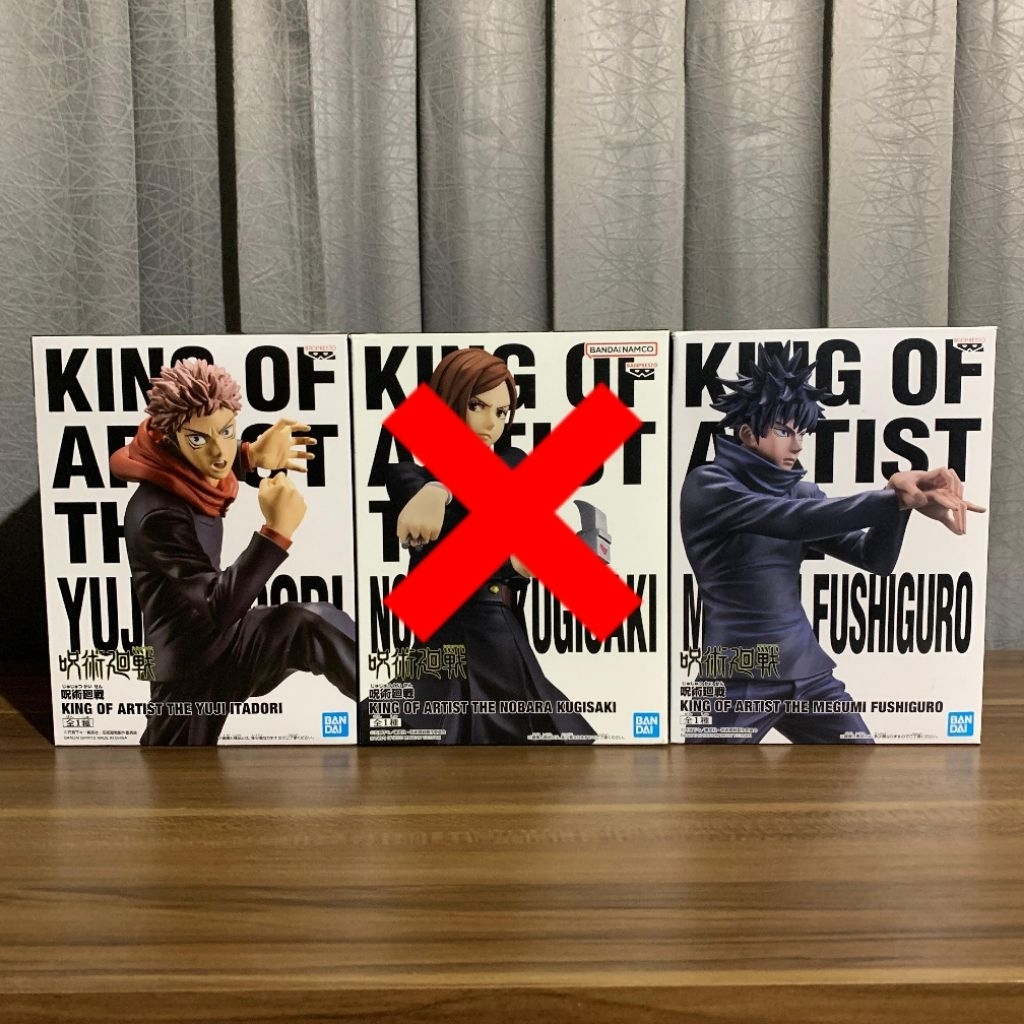 [BIB] King of Artist Jujutsu Kaisen - Yuji, Nobara, Megumi