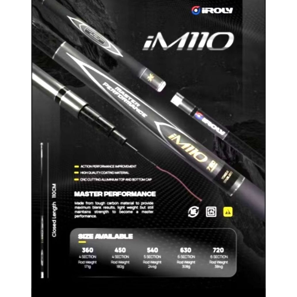 Pole/tegek iroly IM110 Master Performance