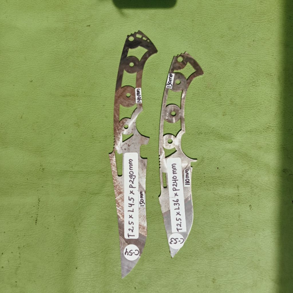 Baja HSS DMO5/CO5/M2/M42 tebal presisi 2,5mm