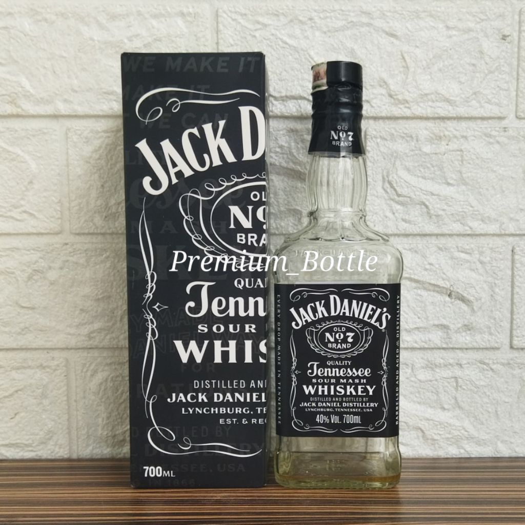 Botol Kosong Jack Daniels 700ml + New Box