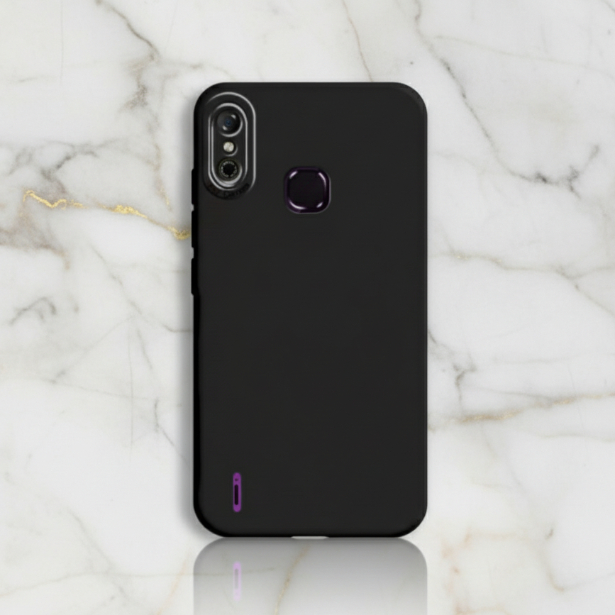 Softcase Black Matte Case Infinix Smart 4 , Smart 5 , Smart 6 Ram 3 Hitam Polos Murah