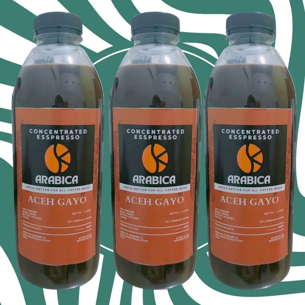 Espresso Cair / Arabica Aceh Gayo / Konsentrat Kopi