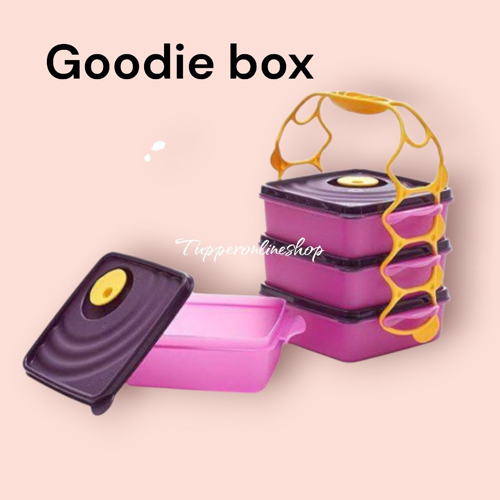 Goodie box tupperware / rantang susun tupperware