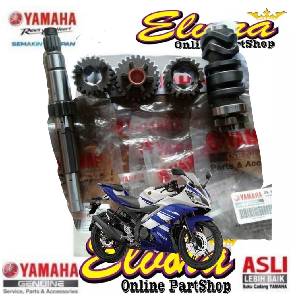 Gigi Rasio R15 Upgrade 6 Speed Vixion Original Yamaha