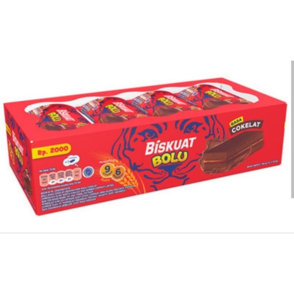 Biskuat bolu coklat