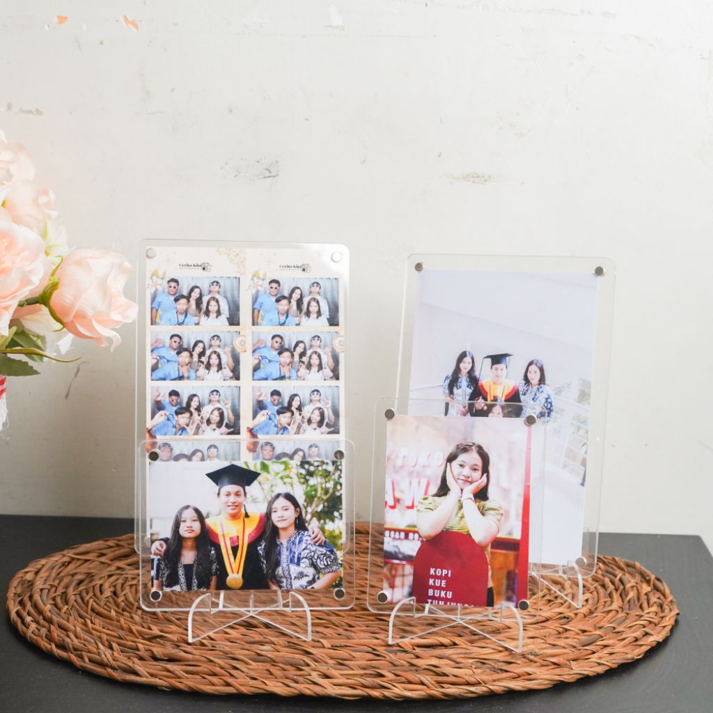 Bingkai Foto Akrilik / Frame Fotto Akrilik / Photocard Akrilik 2R/4R
