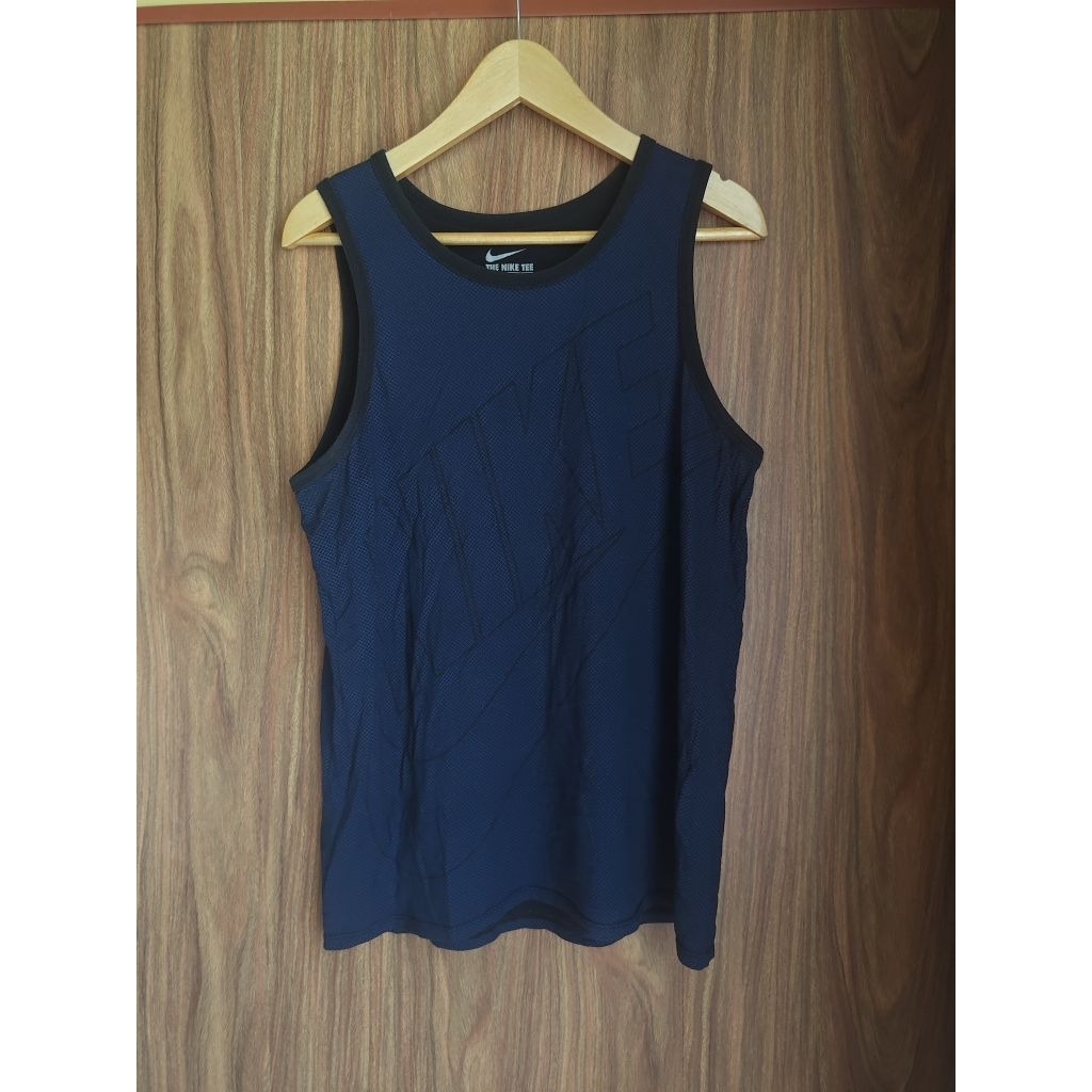 Baju Kaos Lekbong Warna Navi Sablon Hitam