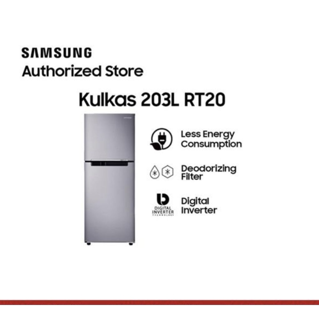 KULKAS SAMSUNG 2PINTU RT 20 FARWDSA
