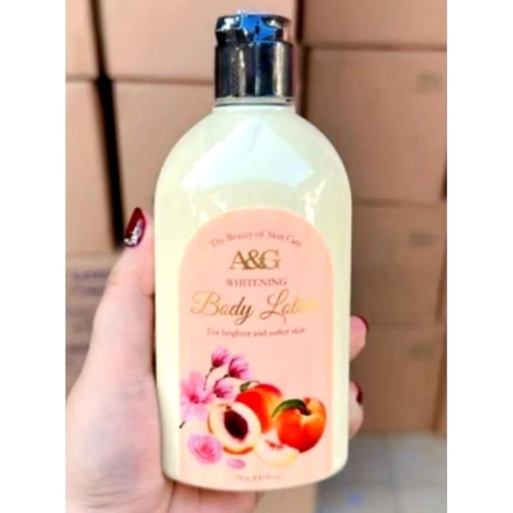 A&G Peach Whitening Body Lotion 250Gram