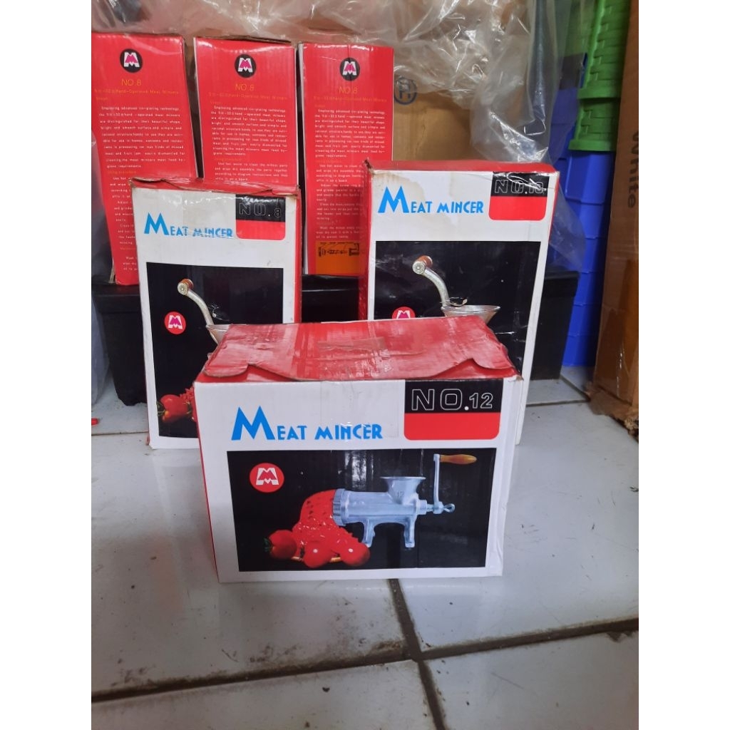 Gilingan Daging / Penggiling Daging / Ikan / Kacang Manual