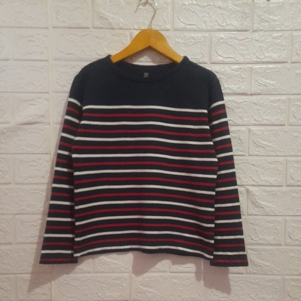 Knit Wear salur anak UNIQLO size 130/LD 82 P 49 PL
