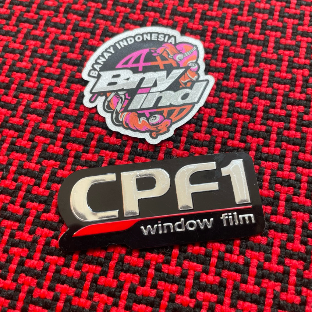Emblem Emboss CPF1 Window Film