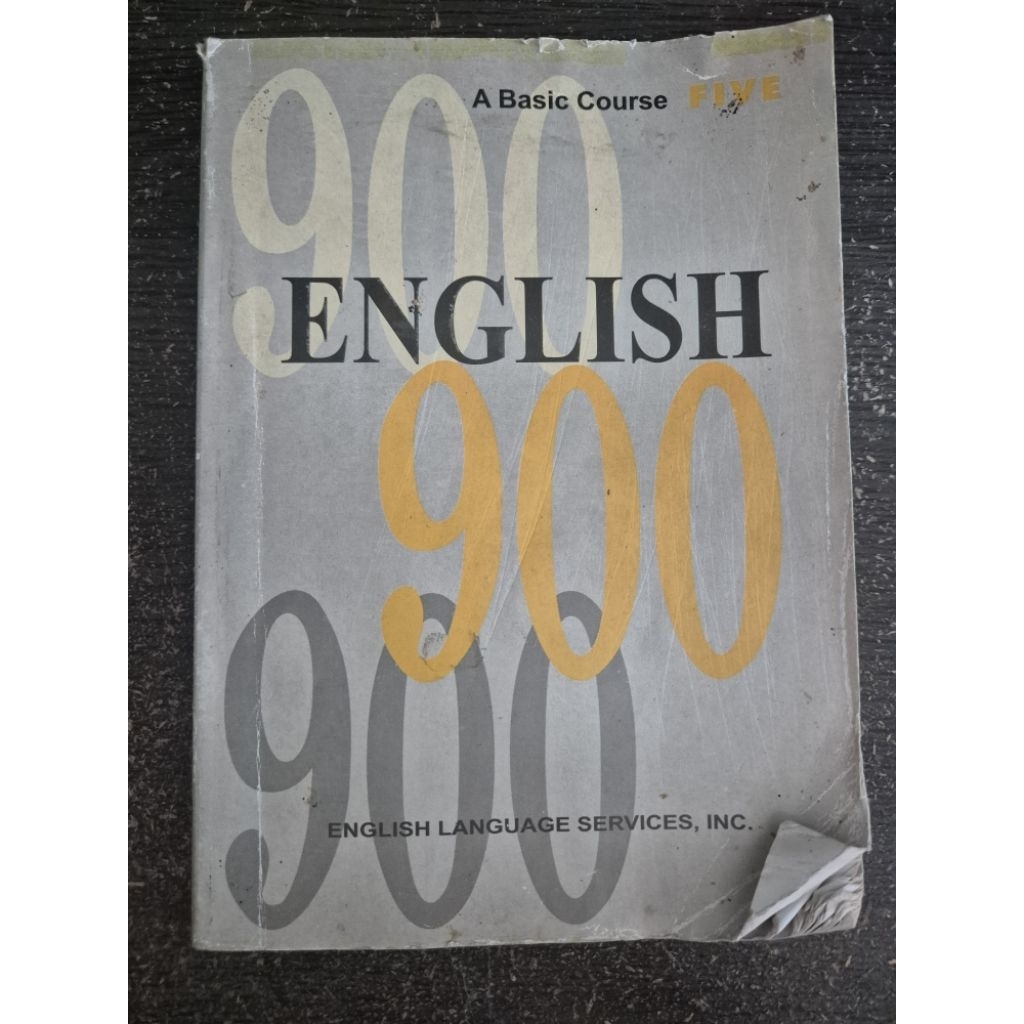 PRELOVED BUKUl Buku A Basic Course Five 900 English 900 900 English Language Service Inc Bekas