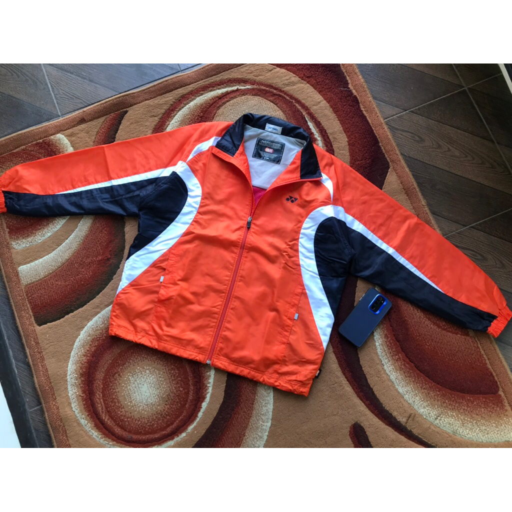 Jaket colourblock Yonex Heat capsule Dominan orangecolours usd.pl