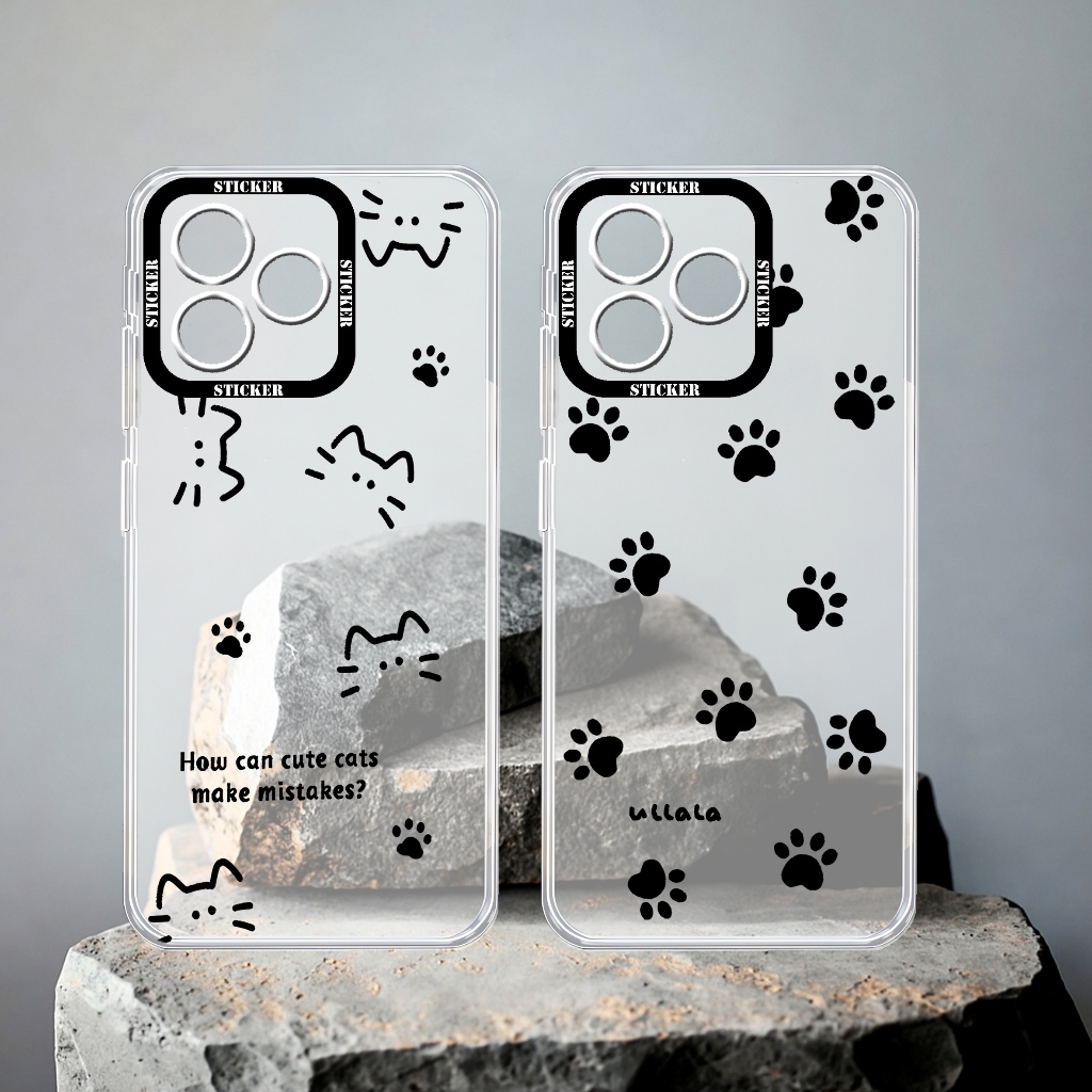 Softcase Bening Transparan Compatible For Realme C53,C51,NOTE 50 Silicon Camera DY-3341