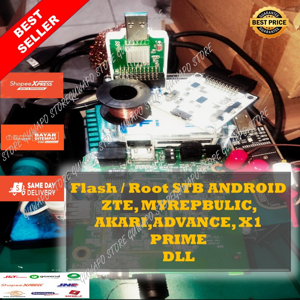 ROOT/UNLOCK Flash STB android MYREP, ZTE, OXYGEN, X1 PRIME, AKARI, ADVANCE DLL