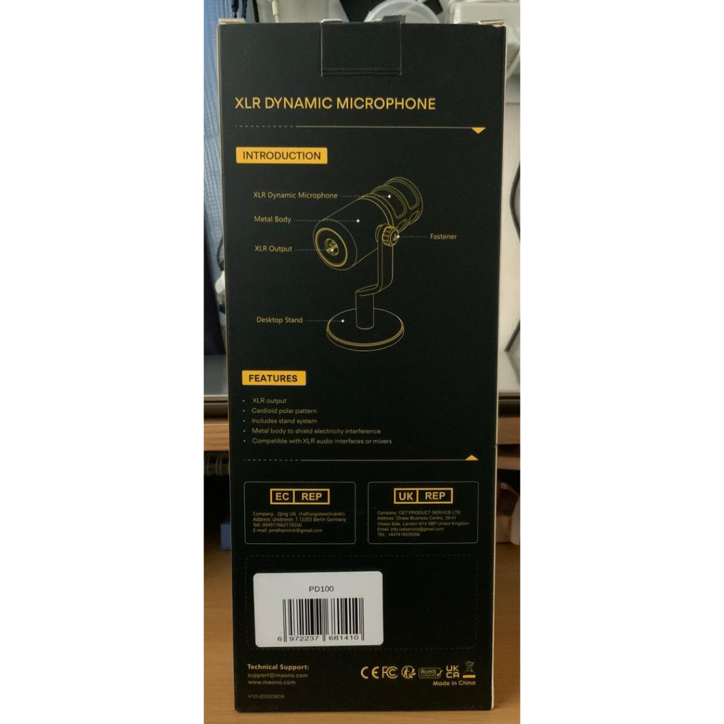 MIC Maono PD100 untuk live tktk