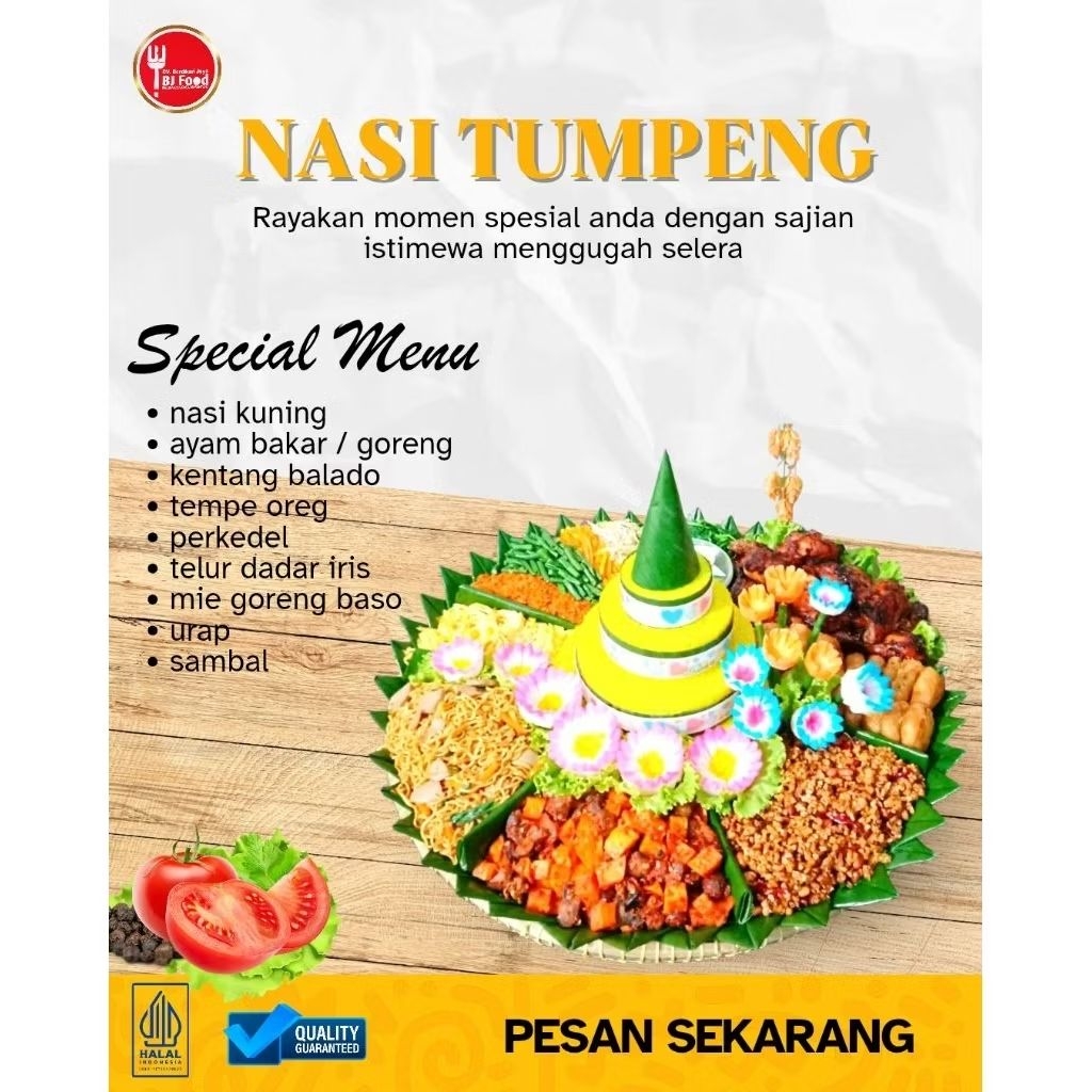 Tumpeng Nasi Kuning/Jual Tumpeng/Tumpeng Enak