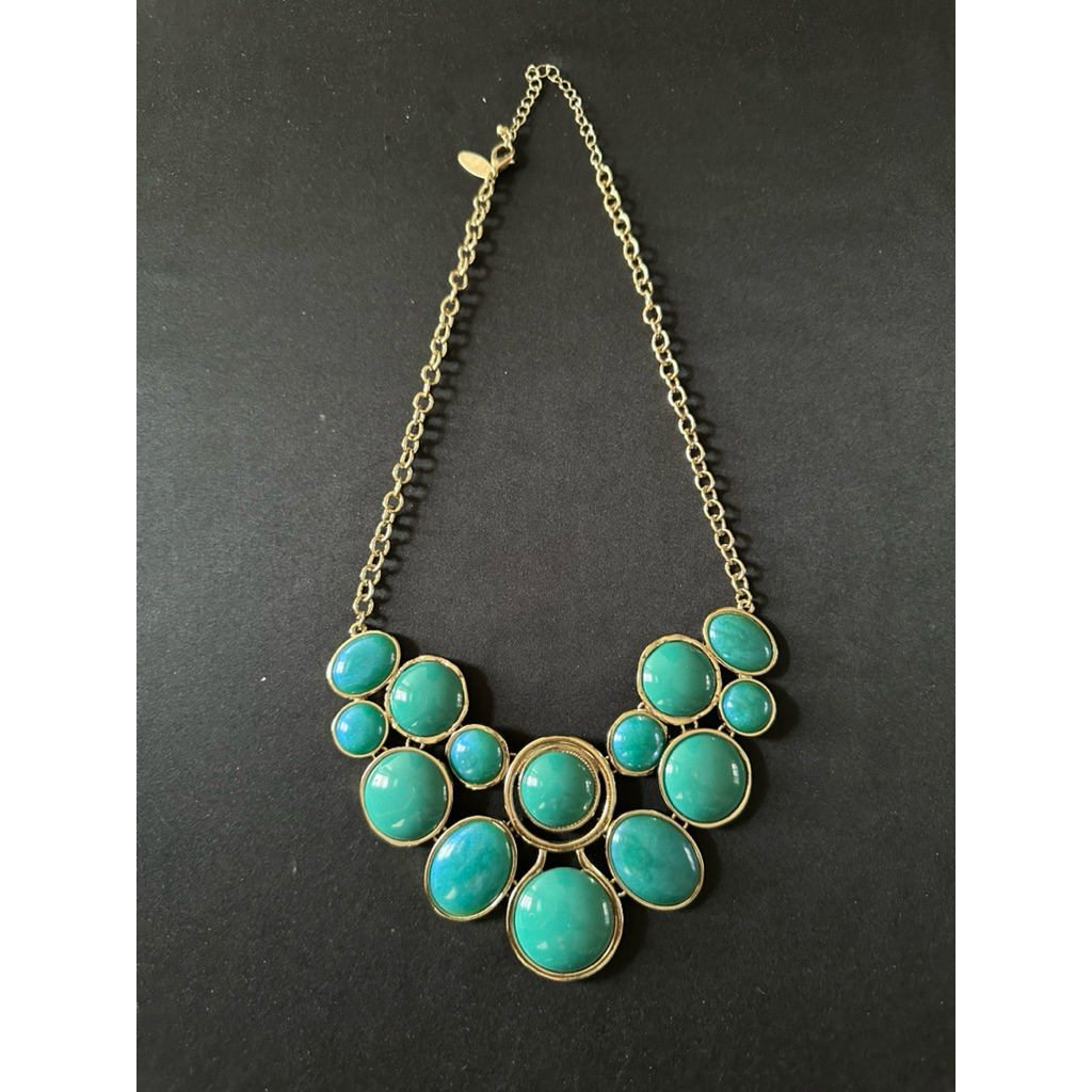 NY Oval Statement Bib Necklace