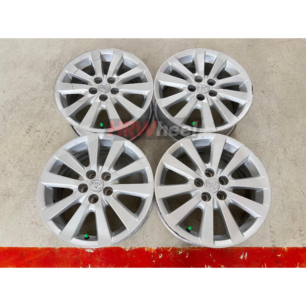 Velg Bekas Oem Toyota Altis Ring 16 Pcd 5x100 Silver