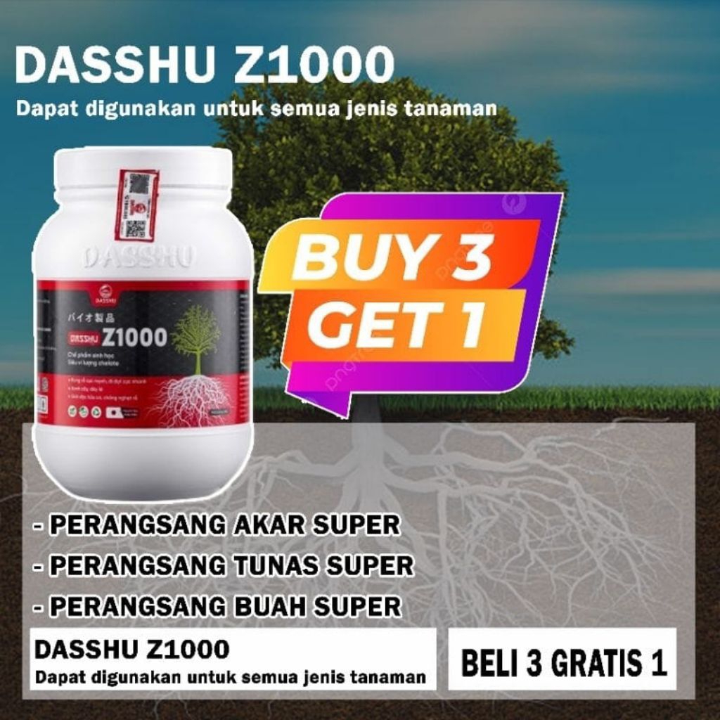 PUPUK DASSHU Z1000 - BELI 3 GRATIS 1