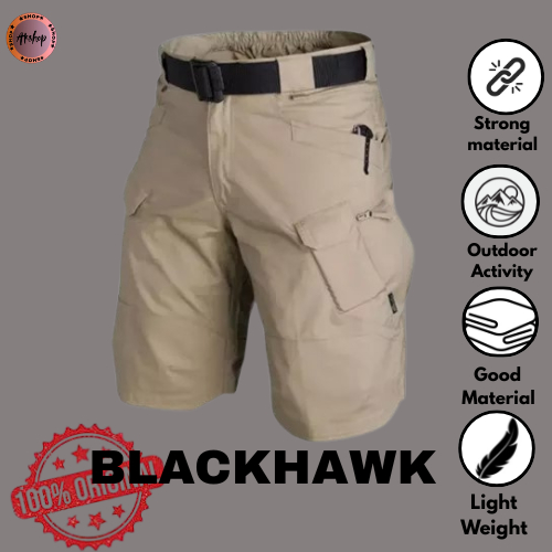 Celana Cargo BLACKHAWK Pendek Original 100% Tebal Premium Qualty