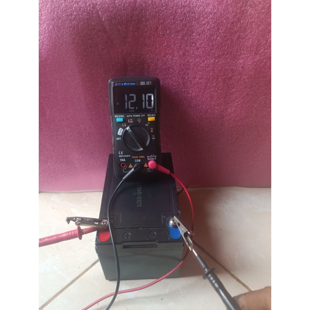 Aki sepeda listrik solana 6-DZF-12(12V12AH-C2)