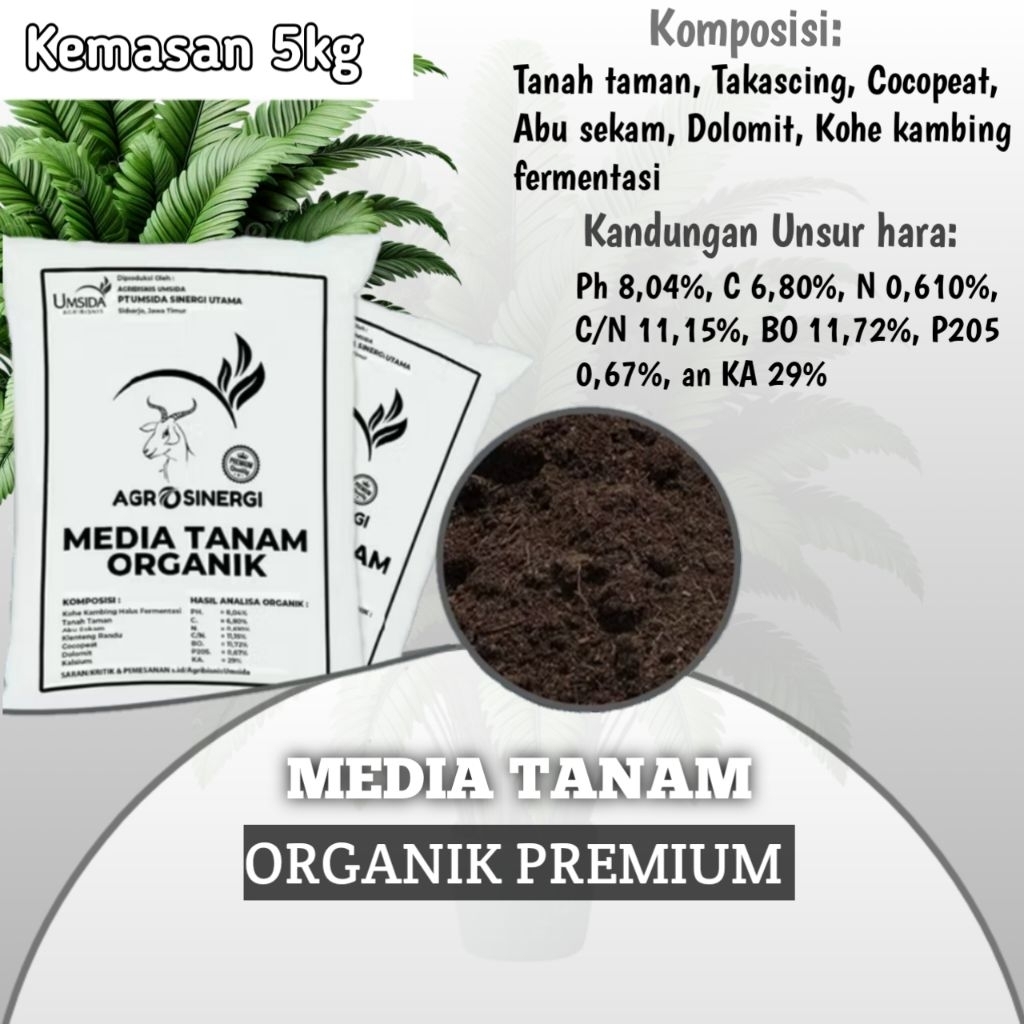 Media Tanam - Organik Premium Siap Pakai