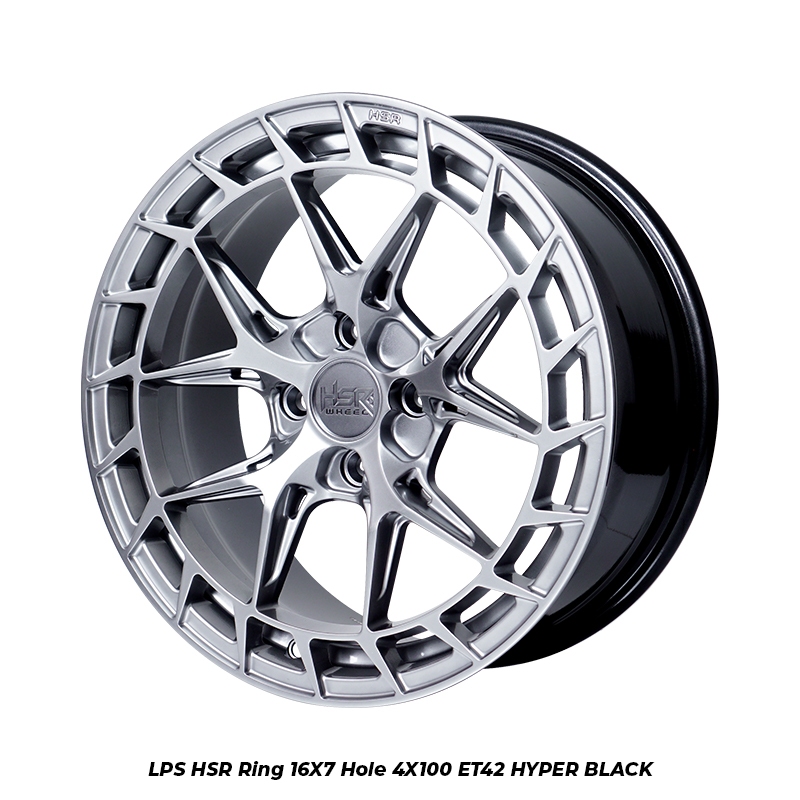 paket velg dan ban  velg hsr lps r16 dan ban 205 50 r16 accelera 651 sport