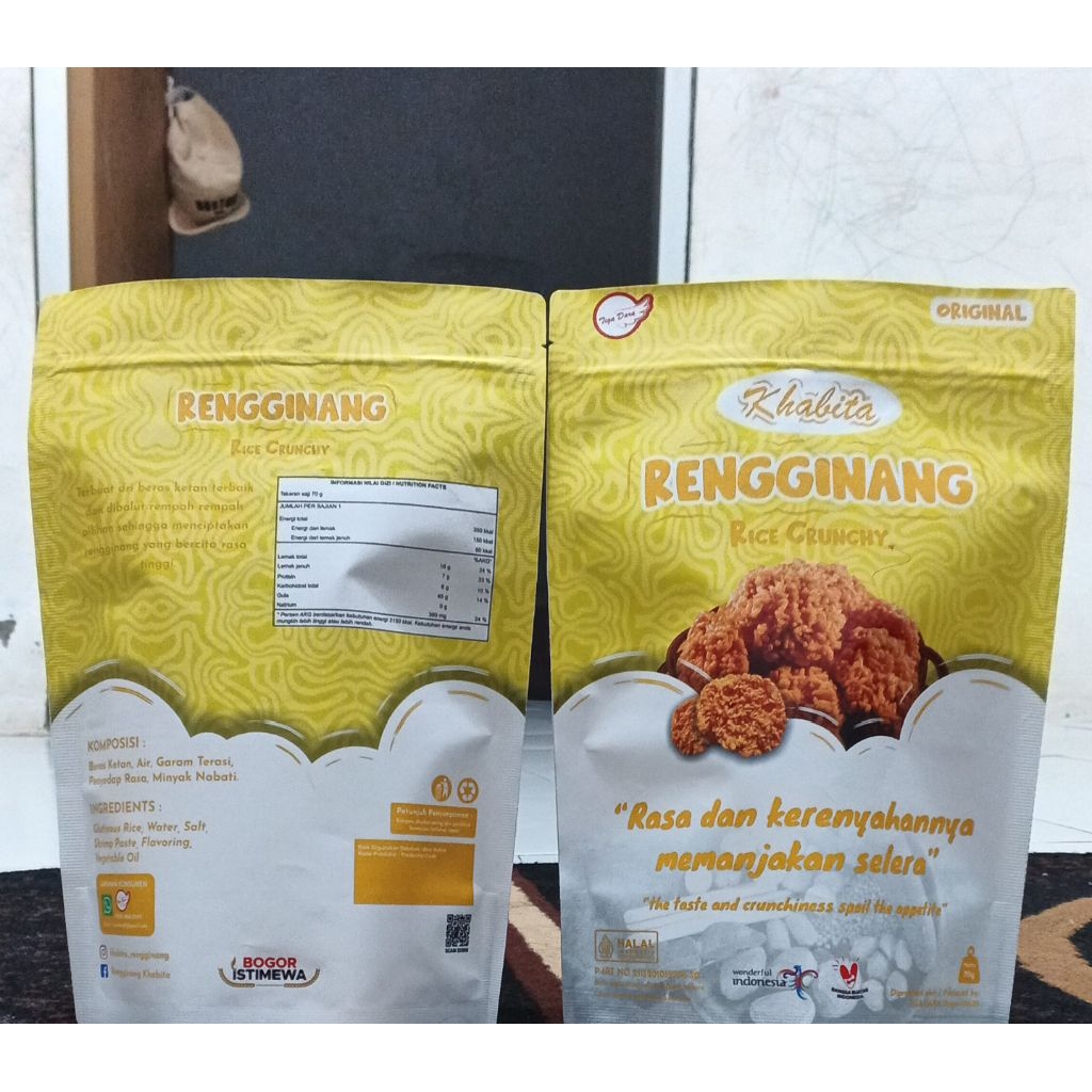 Rengginang Khabita Tiga Dara kabita 3 dara